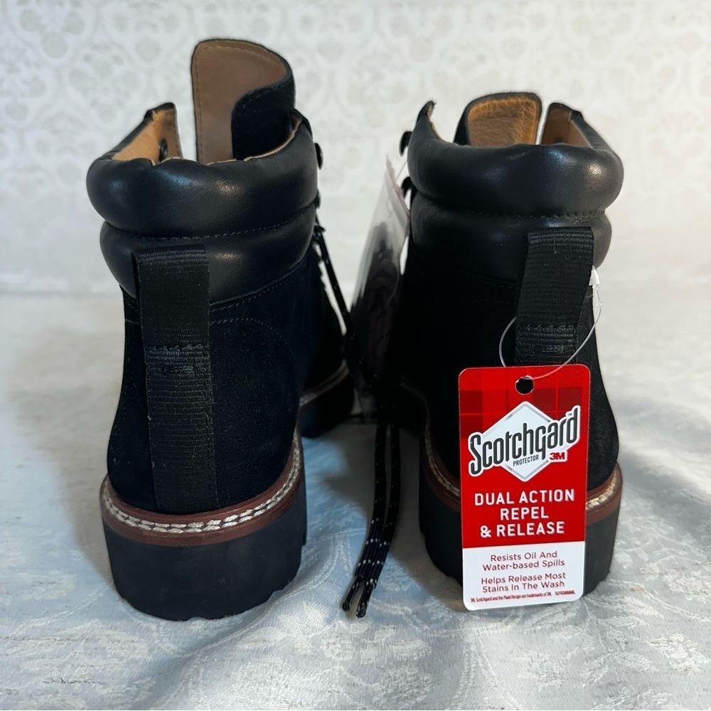 Madewell The Citywalk Lugsole Hiker Boot in Black Leather Size 7 NWT - Picture 5 of 11